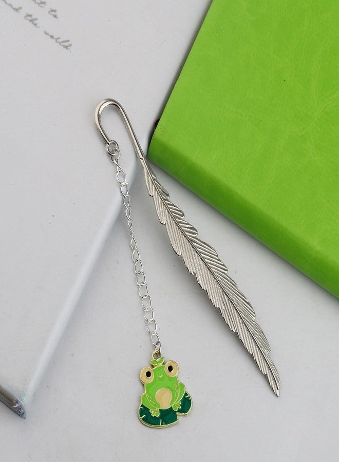 MAOFAED Cute Luck Frog Gift Frog Bookmark for Reader Book Lover Reading Accessories Reading Gift (Frog Bookmark) - Image 5