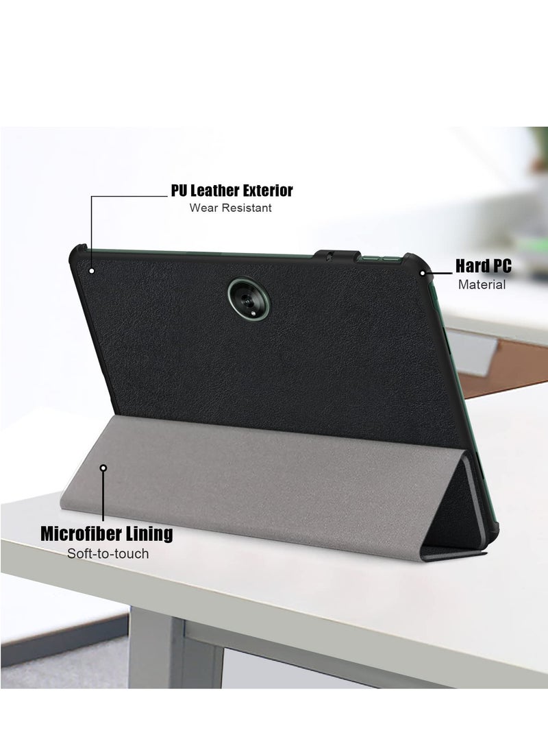 Case For OnePlus Pad 2023 Folding Folio Ultra-Thin PU Leather Stand Case Cover For OnePlus Pad/Oppo Pad 2 (Black) - Image 3