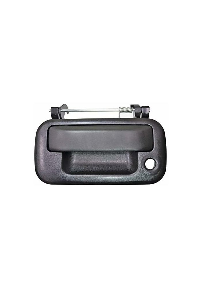 PT Auto Warehouse FO-3505ZA-TG Tailgate Handle - Textured Black Zinc Metal Lever - Image 1