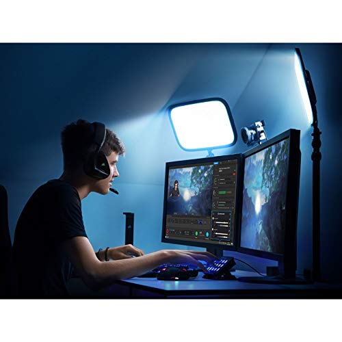 Elgato Key Light - Professional 2800 lumens Studio Light with desk clamp for Streaming, Recording and Video Conferencing, Temperature and Brightness app-adjustable on Mac, PC, iOS, Android - Image 2