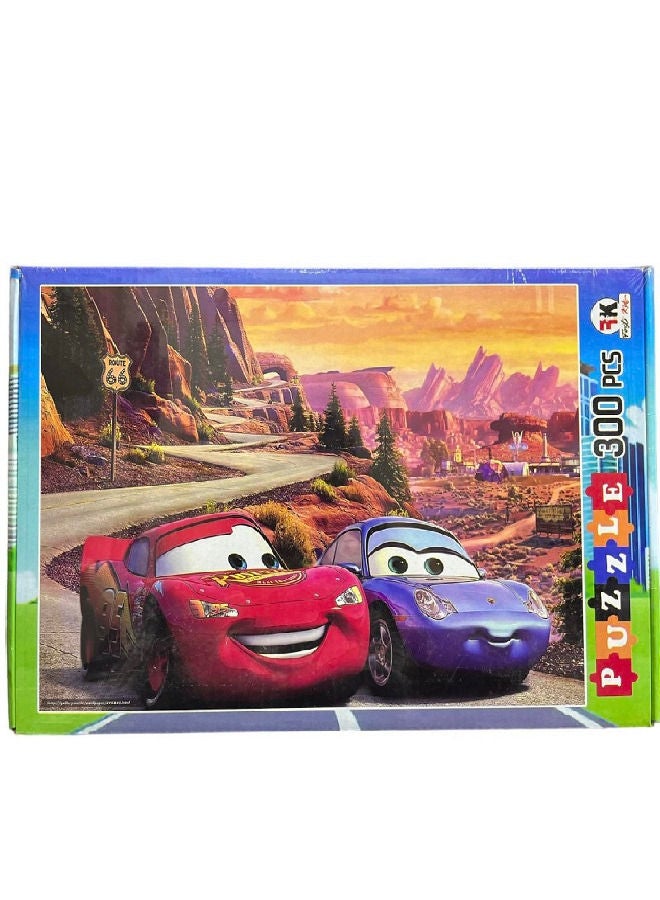 Disney Cars Puzzle, Multi Color (300 Pieces) - Image 1