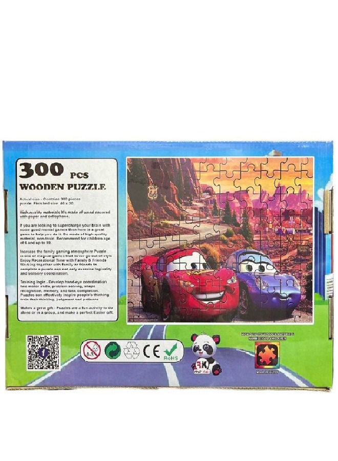 Disney Cars Puzzle, Multi Color (300 Pieces) - Image 2