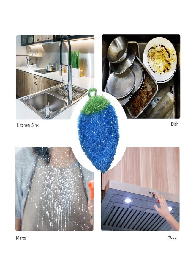 Aivoxe Durable Acrylic Dish Scrubber for Dish Washing - Net Scrubber, Washcloth (5+1 Pack) - Image 5