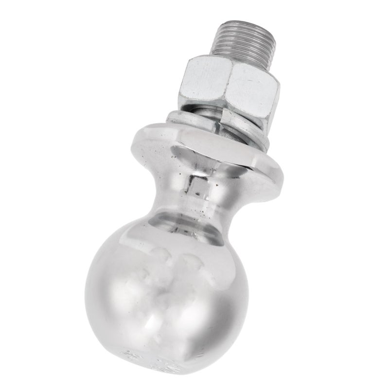 1‑7/8in Diameter Chrome Hex Nut Hitch Ball for ATV UTV Lawn Tractor 5/8x1‑3/4in Shank 2000 LBS - Image 5