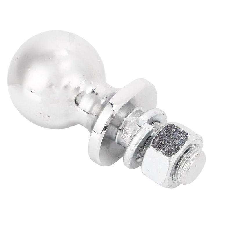 1‑7/8in Diameter Chrome Hex Nut Hitch Ball for ATV UTV Lawn Tractor 5/8x1‑3/4in Shank 2000 LBS - Image 4