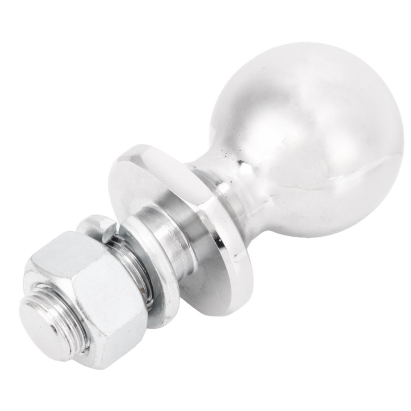 1‑7/8in Diameter Chrome Hex Nut Hitch Ball for ATV UTV Lawn Tractor 5/8x1‑3/4in Shank 2000 LBS - Image 2