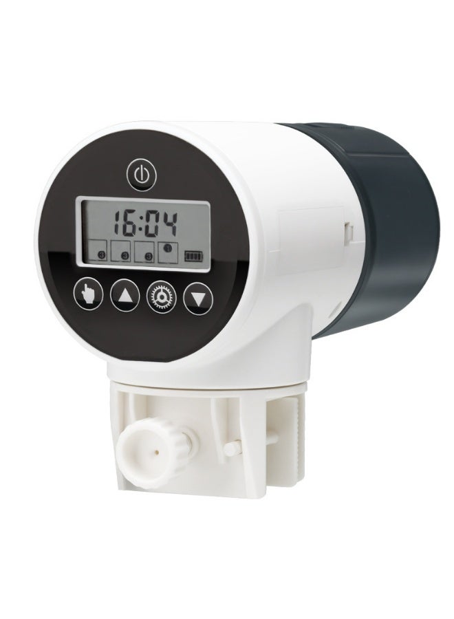 X-Panda Automatic Aquarium Feeder Intellint Timing Feeder Fish Tank Gold Fish Feeder Lar Capacity Smart LCD Display Dispenser for Beginners - Image 2
