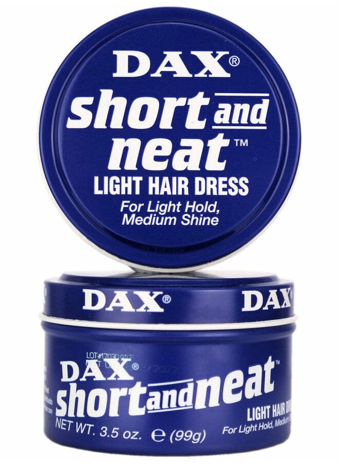 DAX - Dax Short And Neat Light Hair Dress For Light Hold & Medium Shine 99 G - Image 1