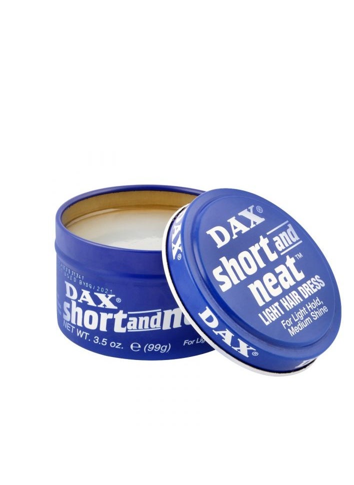 DAX - Dax Short And Neat Light Hair Dress For Light Hold & Medium Shine 99 G - Image 1