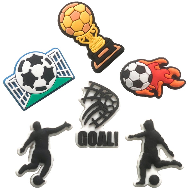 Mowzury Sports Balls Shoe Charms for Boys,Basketball Soccer Football Baseball Softball Hockey Shoe Decorations for Bracelet Clog,Cute Pins Accessories for Kids,Teens,Men,Adults Party Favors Gift - Image 5