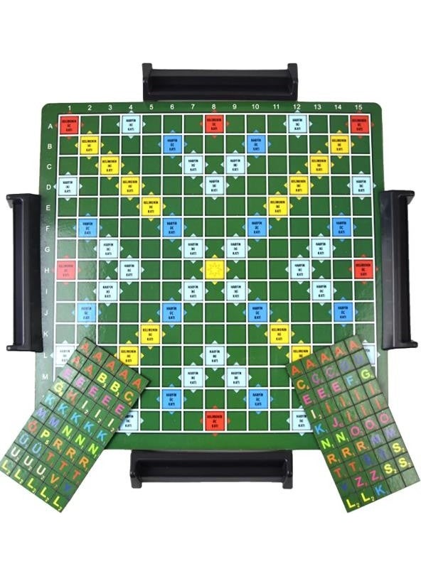 Nostaljik Lezzetler Nostalgic Flavors Wooden Word Formation Game Small Size (22.5X22.5 cm)  - Image 2