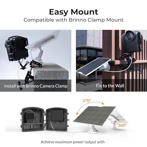 Brinno BCC2000 Plus + ASP1000-P Construction Camera and Solar Panel Kit Bundle | Includes: Full HD TLC2000 Time Lapse Camera, 32-ft Extender for Laptop/Tablet - Image 5