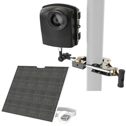Brinno BCC2000 Plus + ASP1000-P Construction Camera and Solar Panel Kit Bundle | Includes: Full HD TLC2000 Time Lapse Camera, 32-ft Extender for Laptop/Tablet - Image 1