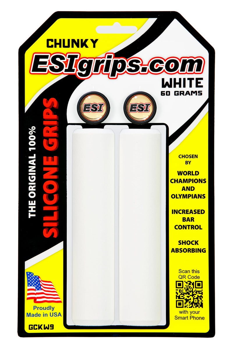 Esi Grips Chunky Mtb Grip (White)  One Size (Gckw9)
