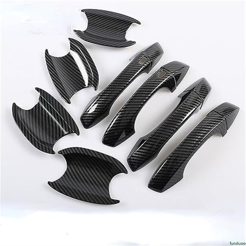 Wivplex Carbon Fiber Car Door Handle Cover Trim - Image 3