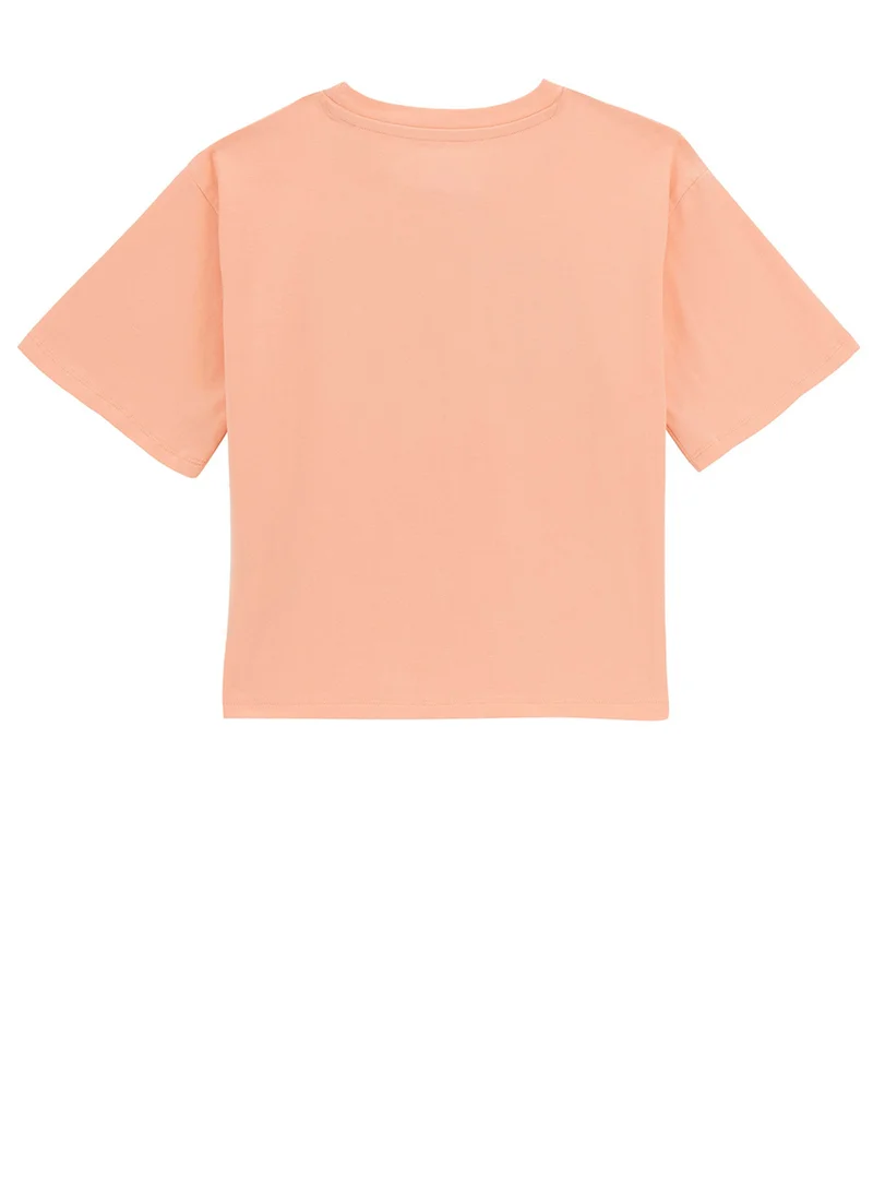 جس Kids Graphic Crew Neck T-Shirt