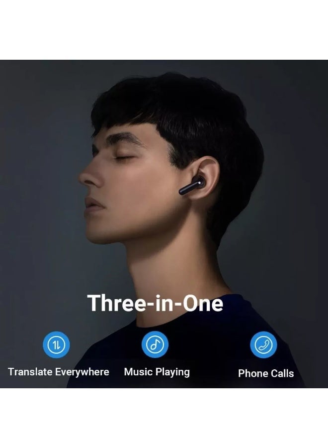 تايم كاتل سماعات أذن M3 لترجمة اللغات، جهاز ترجمة ثنائي الاتجاه - Image 4