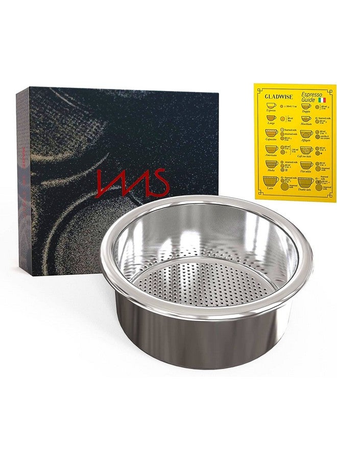 Gladwise IMS 54mm Basket for Breville 18-22g Precision Portafilter Basket fits 54mm Tampers and Bottomless Portafilters - Image 1