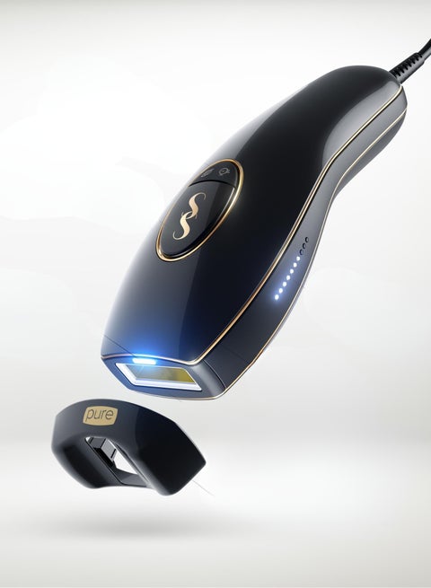 SMOOTHSKIN New Pure Fit Ultrafast Painless IPL Permanent laser hair removal home device and machine for Women & Men - Body & Face,hair removal system,Clinically Tested and FDA Cleared.