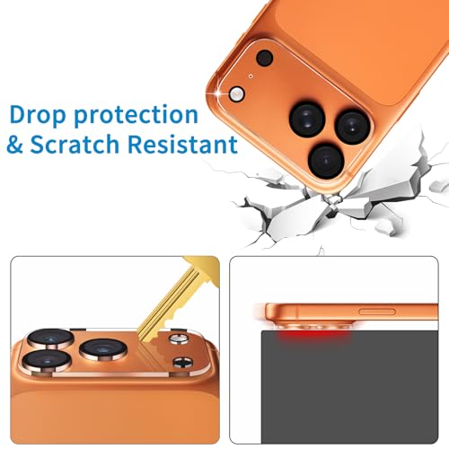 Dengduoduo 3 Pack Camera Lens Protector for iPhone 17 Pro Max, Tempered Glass, Ultra HD, 9H Hardness, Anti-Scratch, Case Friendly, Easy to Install [No Affect on Night Shots] - Image 5