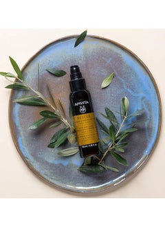 Apivita Rescue Nourish & Repair  Hair Oil (Argan & Olive) 100ml  - Image 2