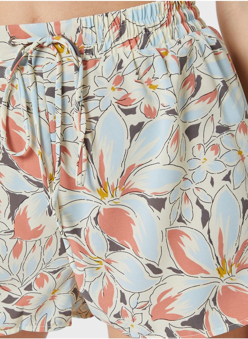 NASTY GAL - Printed Mini Shorts - Image 1