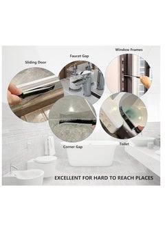 Ginsco 2Pcs Gap Cleaning Brush Set – Hard Bristle Crevice Cleaning Tool for Household Use – Small Multifunctional Brushes for Shutter Doors, Windows, Kitchen, and Bathroom  - Image 2