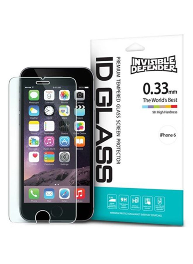 Ringke 0.33mm HD Clarity 9H ID Glass Invisible Defender Screen Protector For Apple iPhone 6 Clear - Image 2