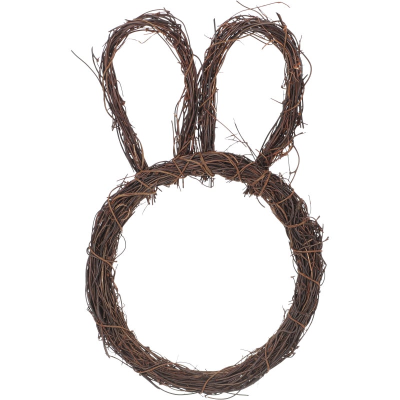 Rattan Bunny, Festive Party Decor, DIY Garland for Home Layout - Image 1