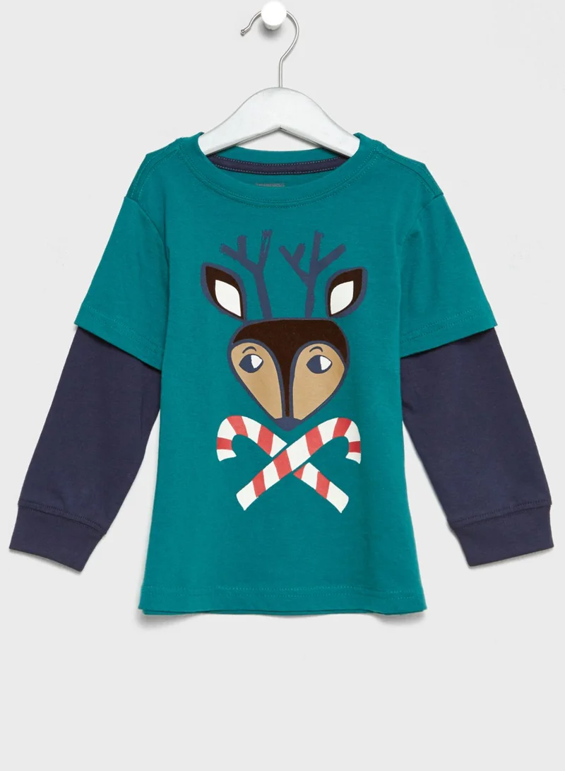 GYMBOREE Infant Reindeer Sweatshirt