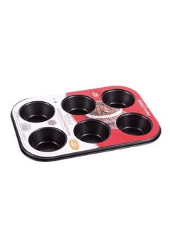 Betty Crocker FE Muffin Pan 6cup 28cm BC1092 