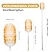 FeelfunFeather Feathers DusterLong Telescoping Lambswool Dusters with Stainless Steel Extension Pole Up to 878 for Cleaning High Ceiling Fan High CeilingsFurnitureHard to Reach Areas - Image 4
