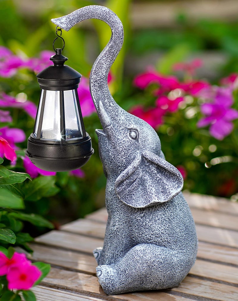 Goodeco Elephant Statue for Garden Decor with Gift Appeal  Ideal Gifts for Women Mom or Birthdays Beautifully Crafted Outdoor  Home Decor to Wow Your Guests 11 Elephant
