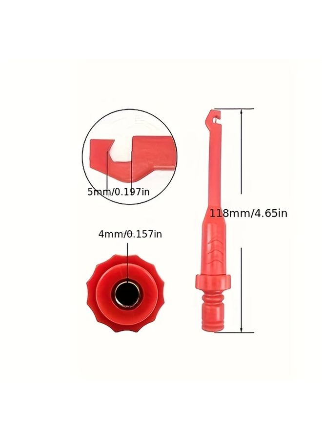 1pc Pro Master Car Circuit Tester Clip Insulation Piercing Probe For Vehicle Electrical System Diagnosis No Battery Required Automotive Diagnostic Tool Black - Image 4