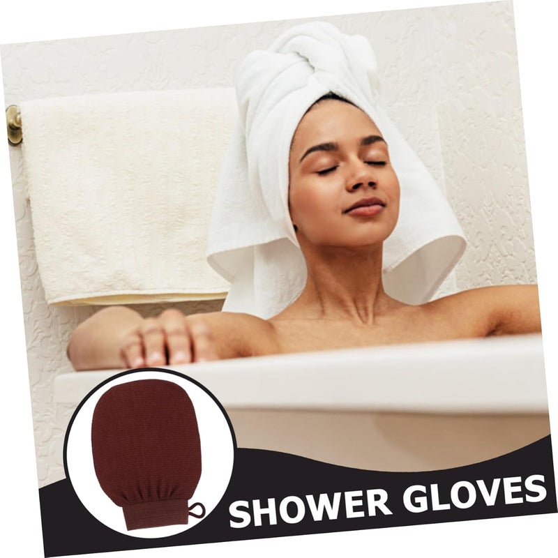 2Pcs Exfoliating Gloves for Bathing – Deep Skin Scrubbing Mitts Compact Exfoliating Mittens for Dead Skin Removal and Shower Use - Image 5