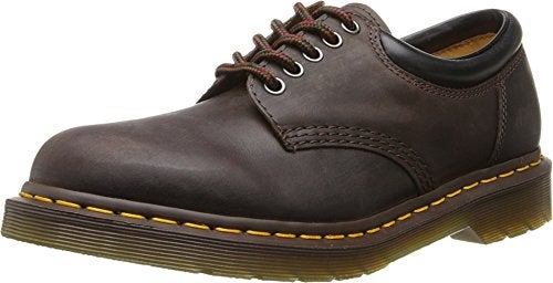 Dr Martens Dr. Martens 8053 5 Eye Padded Collar Shoe, Gaucho Crazy Horse, 11 US Women/10 US Men - Image 1