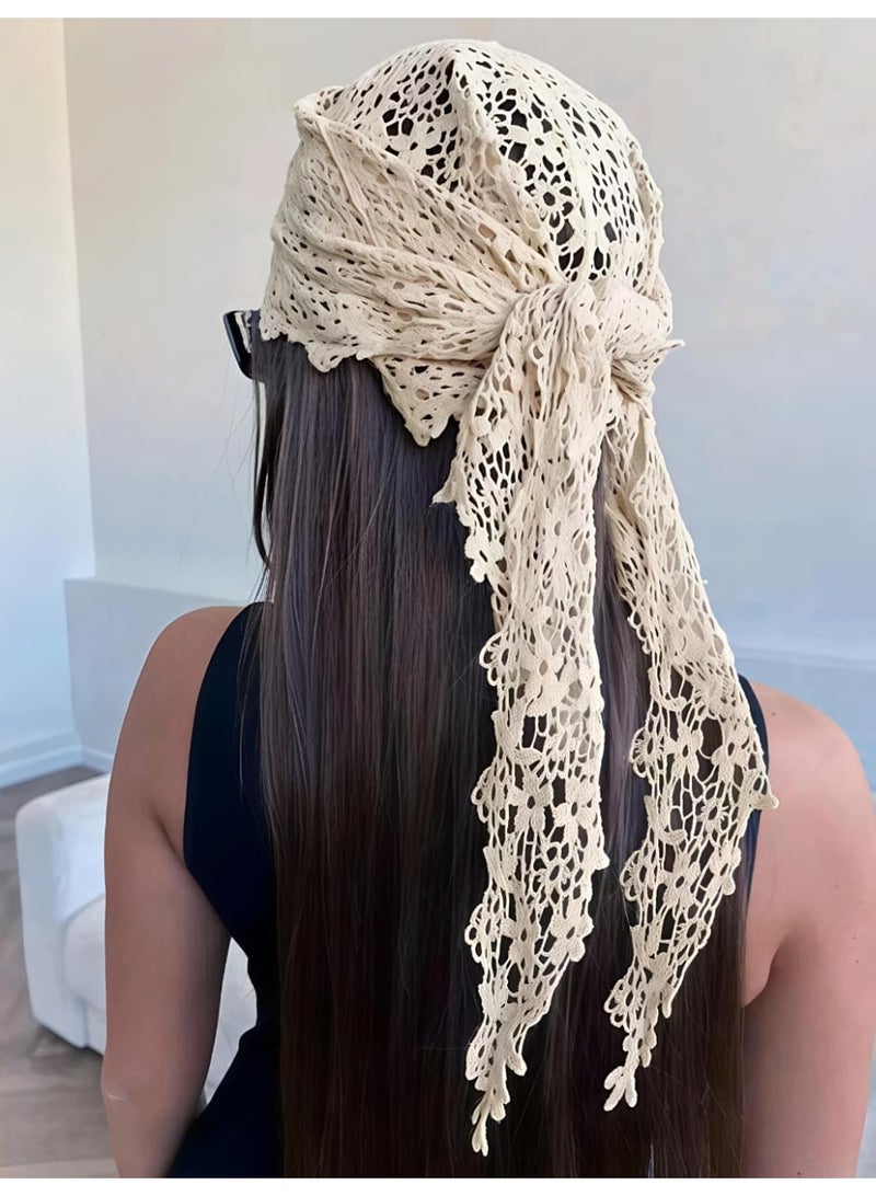 شي إن وشاح نسائي من الدانتيل الزهري، قطعة واحدة، من شي إن - Image 1