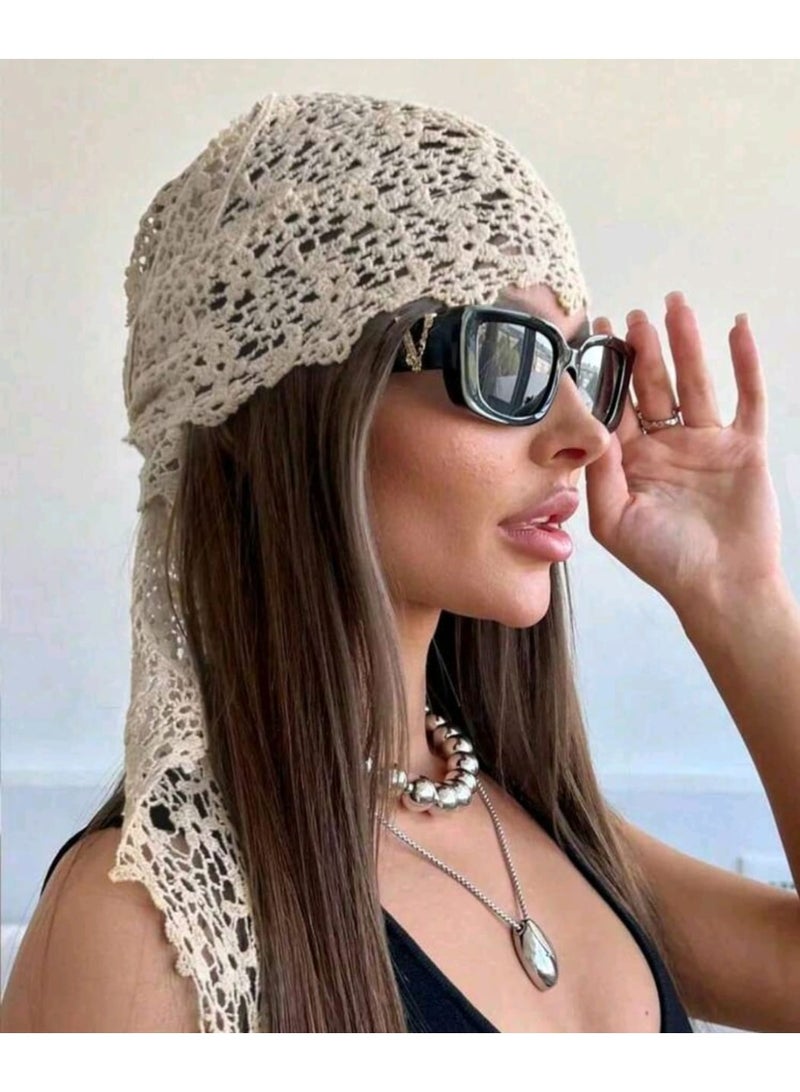 شي إن وشاح نسائي من الدانتيل الزهري، قطعة واحدة، من شي إن - Image 4