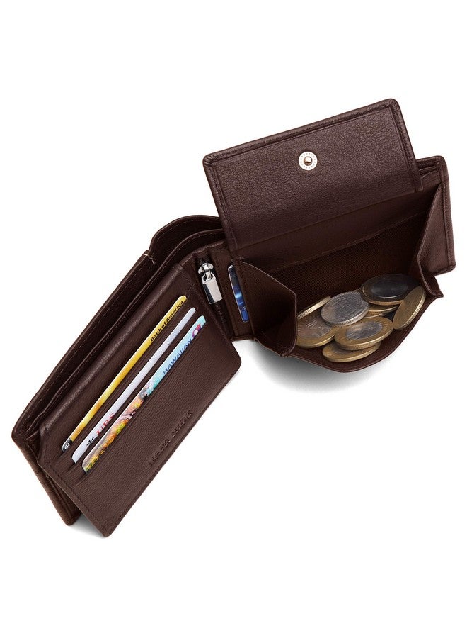 Napa Hide Brown Leather Men'S Wallet (Nph) - Image 4