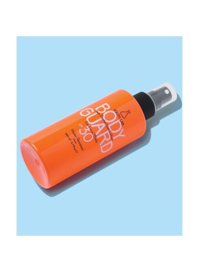 بخاخ واقي من الشمس بعامل حماية من الشمس SPF30 للوجه والجسم من يوث لاب، 200 مل - Image 2