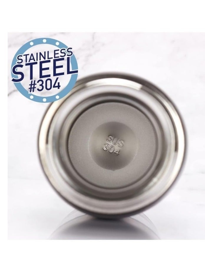 مج وترمس حراري   ، زجاجة حرارية ، ترمس شاي وقهوة يحافظ على الحرارة معزول بتفريغ الهواء من الستانلس ستيل 304، مناسب للسفر والمشروبات الساخنة والباردة، يتميز بتصميم مقاوم للتسرب ويعتبر هدية رائعة للاستخدام في الهواء الطلق، المكتب، المنزل، والرياضة، - مج قهوة و نسكافيه وكابتشينو وشاي - مج مناسب لمسند السيارة - مج كوفي- عازل بجدار مزدوج من الستانلس ستيل - كوب حراري معزول بتفريغ الهواء من الستانلس ستيل بجدار مزدوج للشاي والقهوة والسفر زجاجة مياه معزولة بتفريغ الهواء من الستانلس ستيل - زجاجة مياه استالس ستيل حرارية للحفاظ علي المشروبات ساخنة وباردة - Image 3