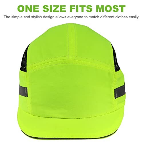 GREEN DEVIL Bump Cap for Safety Baseball Cap Style Hard Hats for Adult Men Women Breathable Lightweight Safety Hat for Head Protection with Reflective Stripes - Image 5
