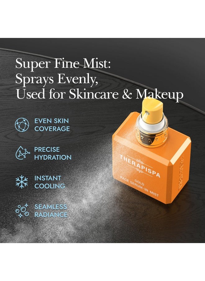 Therapispa - Premium Face Mist Spray Serum With Hyaluronic Acid Niacinamide (B3) Panthenol (B5) Adenosine To Nourish Hydrate & Shield (Vitamin 2.0 Fl Oz) - Image 1