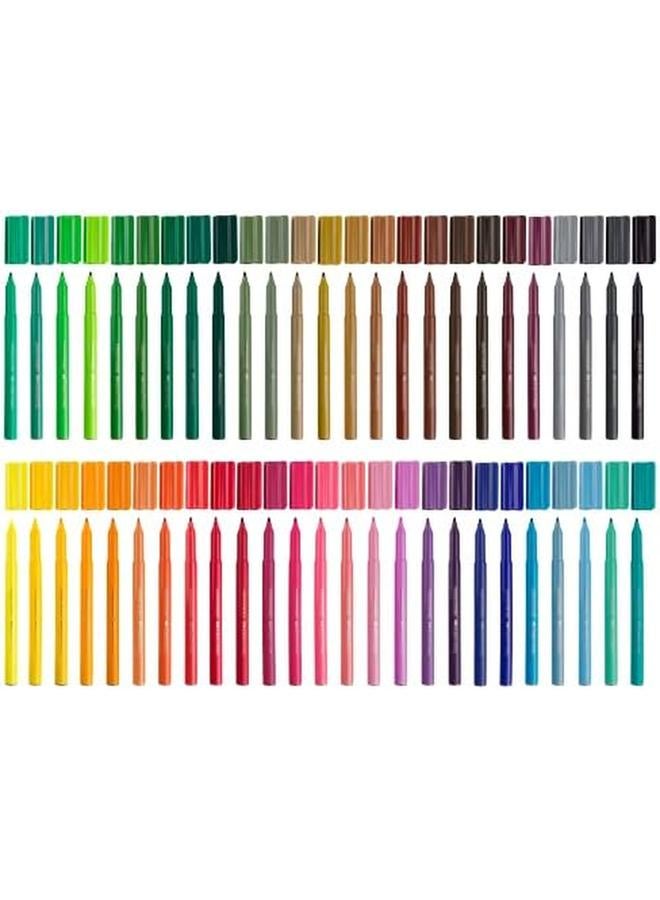 FABER-CASTELL Connector Pen Big Box 50 Piece Set - Image 3