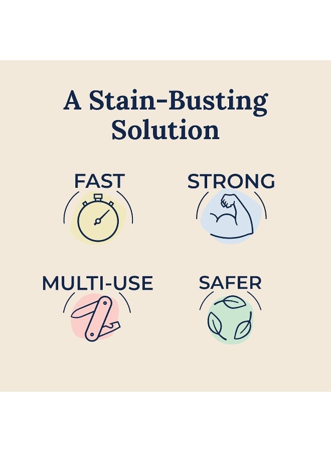 بخاخ مزيل البقع "ميس ماوث ميزي إيتر" - 4 أونصات - مستلزمات حديثي الولادة والرضع - لا يحتاج إلى تنظيف جاف، يزيل الطعام والشحوم والقهوة من الملابس الداخلية والأقمشة - Image 3