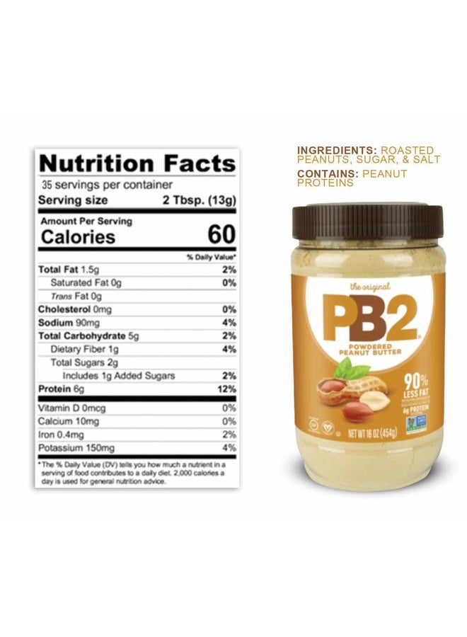 PB2 Bell Plantation Powdered Peanut Butter 16 oz. pack of 2 - Image 3