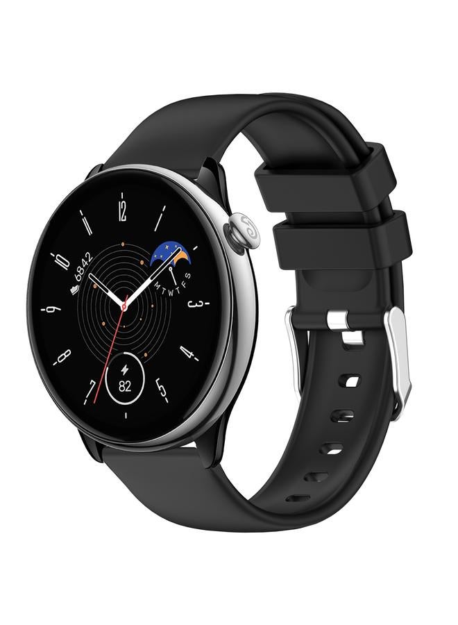 erorex Replacement Band For Amazfit GTR Mini 20mm Smooth Solid Color Silicone Watch Band - Image 1