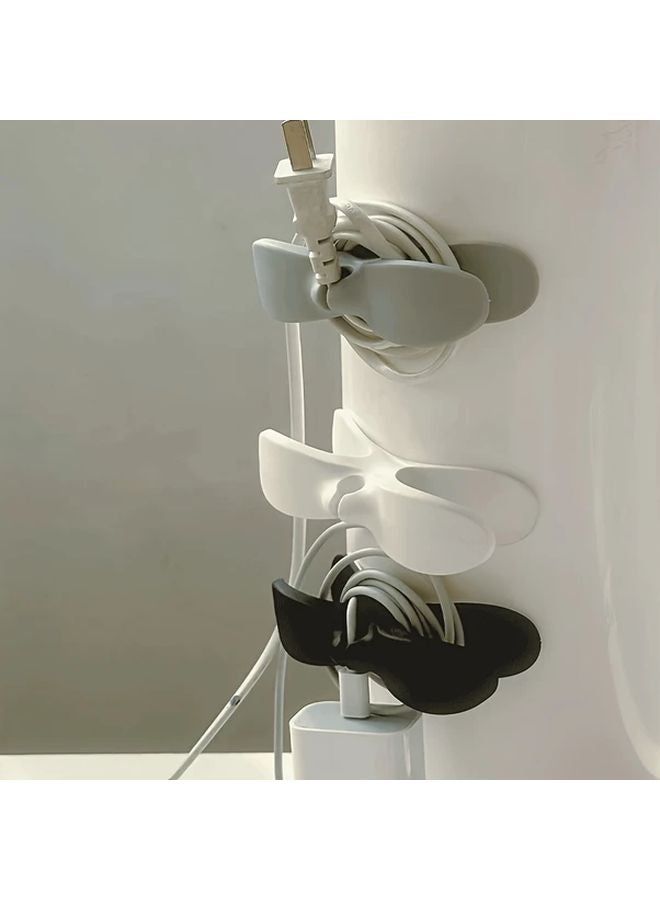 مجموعة تنظيم الأسلاك المطبخية من وايت، ٣ قطع، مشبك أمان لإدارة الكابلات للأجهزة - Image 4