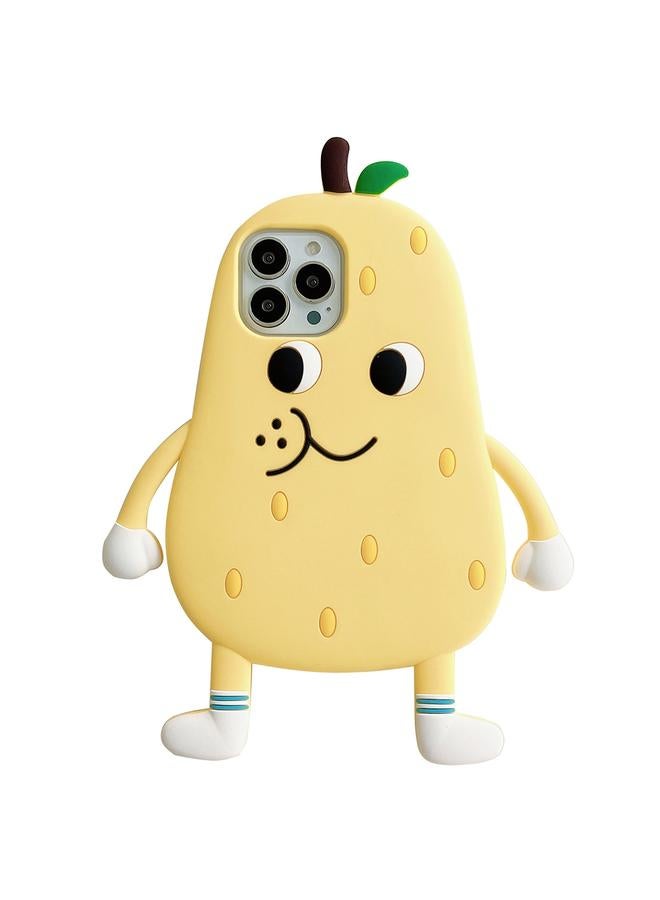 Zaboon Case For iPhone 12 Snow Pear Silicone Phone Case - Image 1