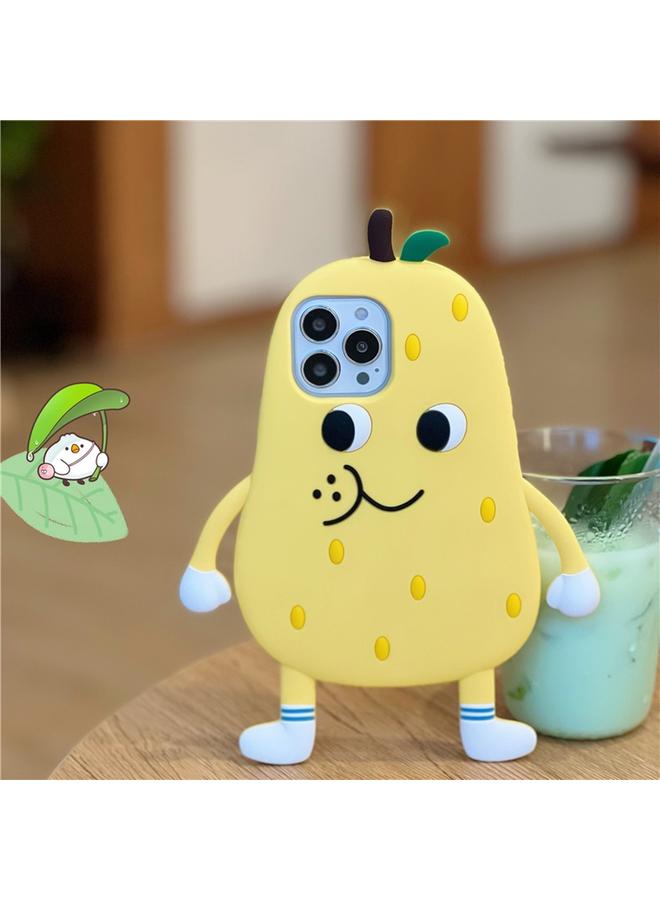 Zaboon Case For iPhone 12 Snow Pear Silicone Phone Case - Image 3